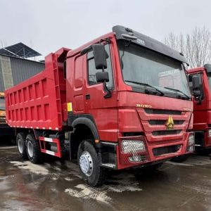 remanufactured howo 371 tipper truck