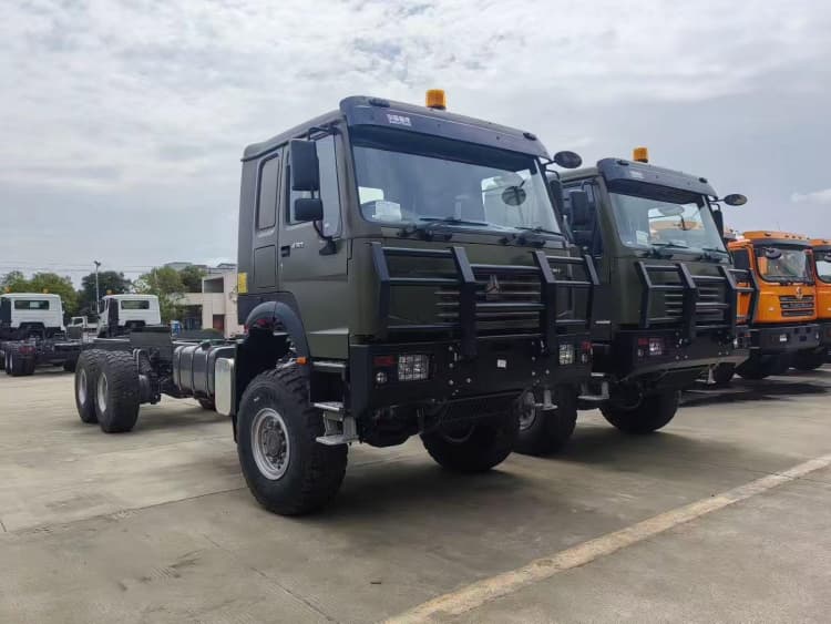 Reman Howo 6x6 Truck Chassis 4 Howo Reman 6x6 Chassis Truck
