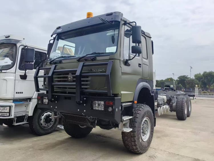 Reman Howo 6x6 Truck Chassis 2 Howo Reman 6x6 Chassis Truck