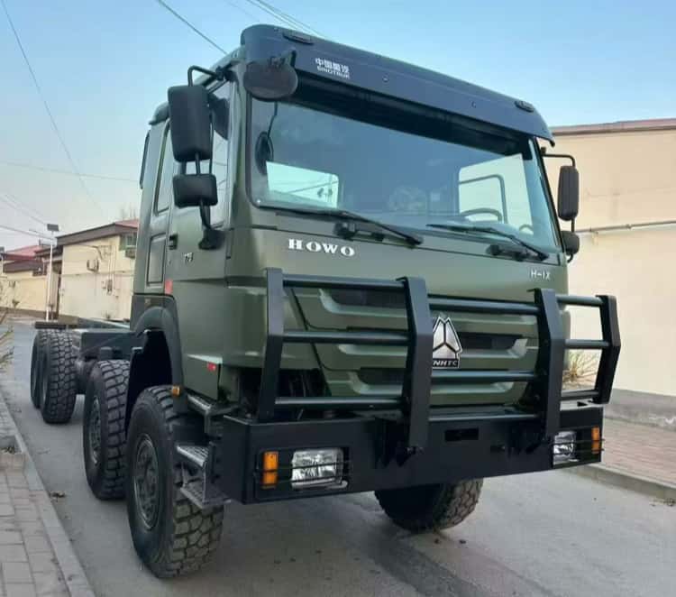 Reman Chassis Truck Sinotruk 375 8x4 for Sale
