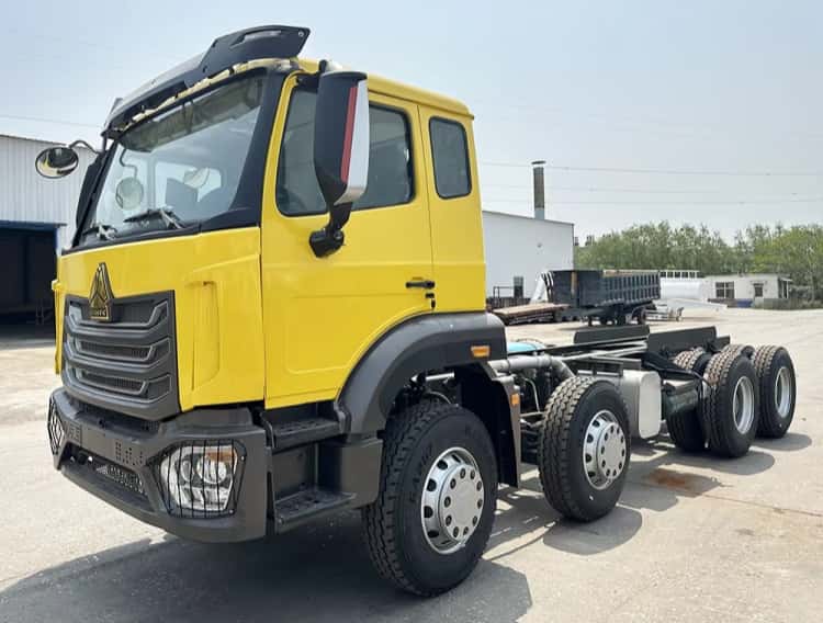 Reman Howo NX 8x4 Chassis Truck 2 Reman 8x4 Chassis Truck Sinotruk Howo NX