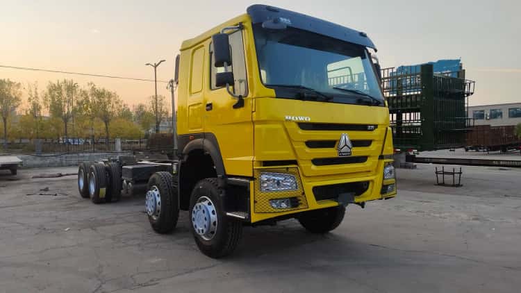 Reman Howo 8x4 371 Chassis Truck 3 Reman Chassis 8x4 Howo Bare Truck