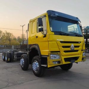 remanufactured chassis truck howo 6x4 371