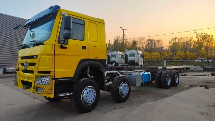 Reman Howo 8x4 371 Chassis Truck 2 Reman Chassis 8x4 Howo Bare Truck